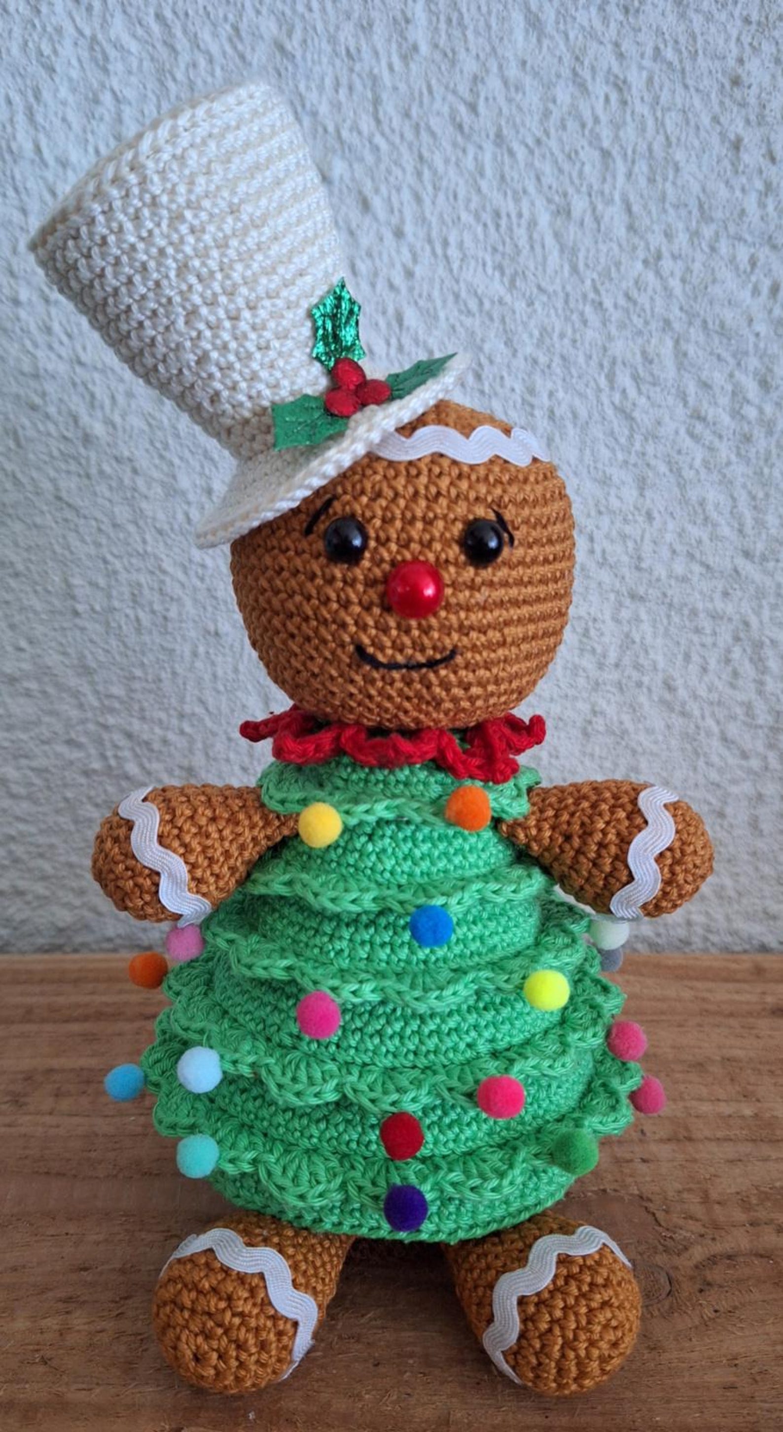 Crochet Pattern PDF: Gingerbread Christmas Tree - Pattern ONLY ...