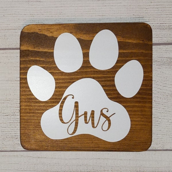 Paw Print Tile Etsy