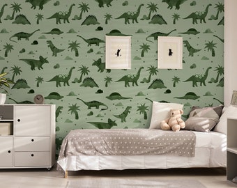 Green Kids Wallpaper - Etsy Green Kids Wallpaper - Etsy