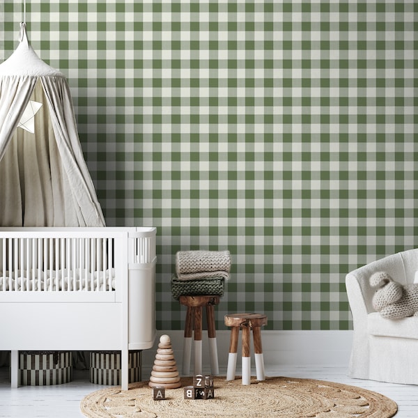 Plaid Wallpaper - Etsy