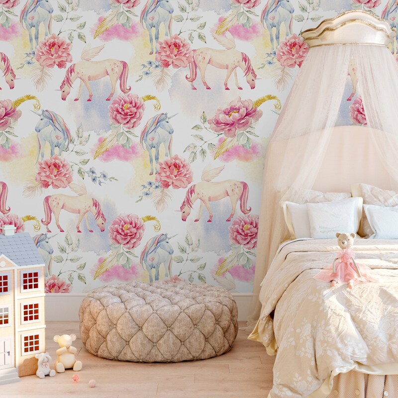 Unicorn Wallpaper - Etsy