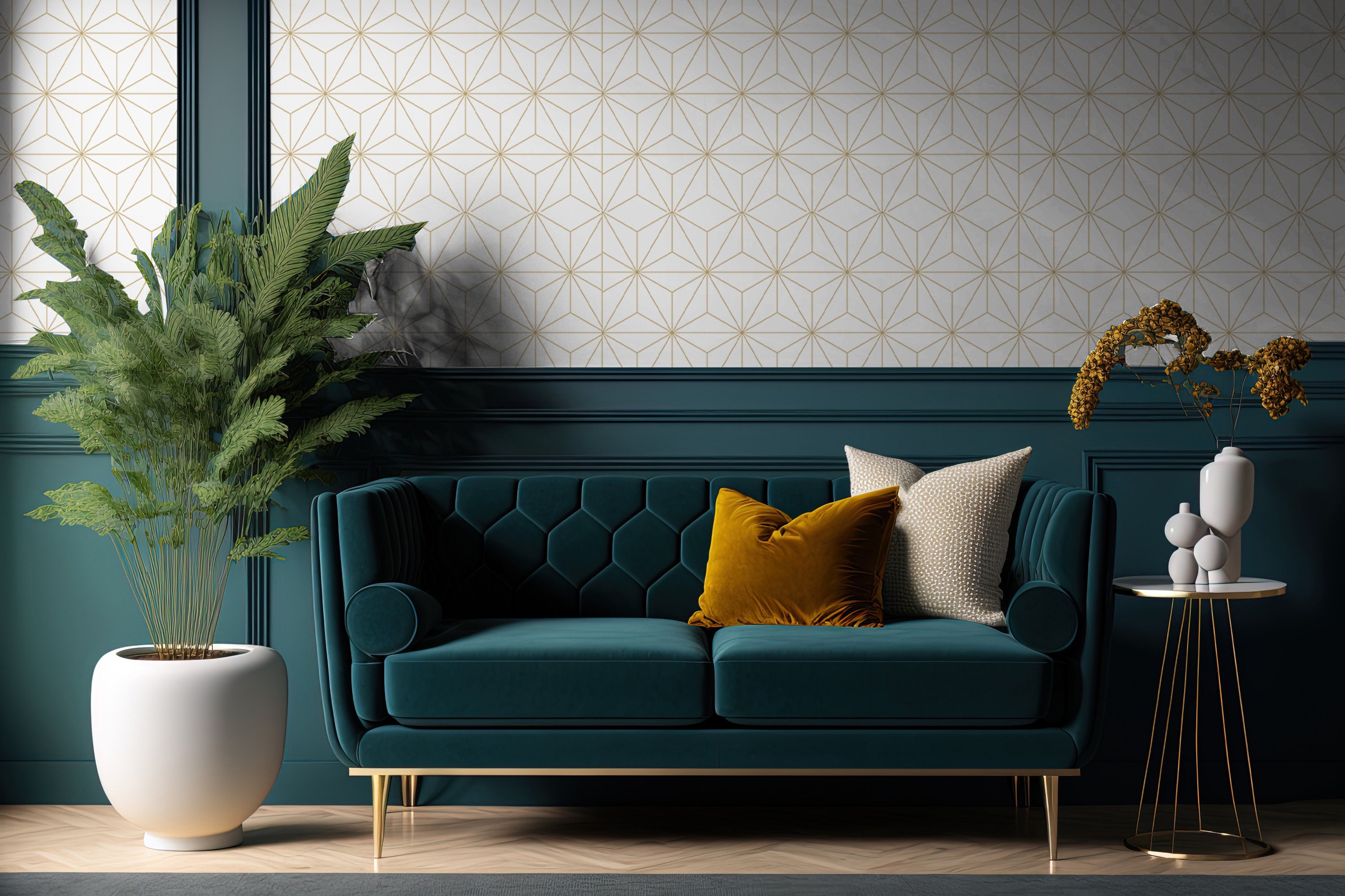 Minimalist Wallpaper Geometric Wallpaper Neutral Wallpapers - Etsy