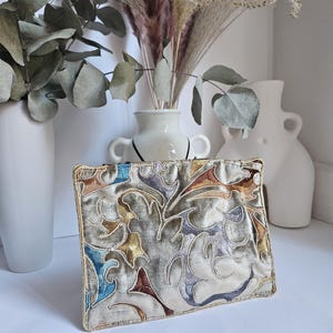 Bunte Reißverschlusstasche blaue Reißverschlusstasche Make-up-Tasche Aufbewahrungstasche Handtasche rosa Tasche Aufbewahrungstasche für große Tasche