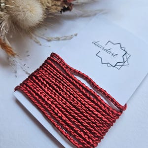 Silk ribbon Christmas ribbon silk craft ribbon Moroccan craft ribbon sfifa red ribbon Christmas braided ribbon silk ribbon party decoration