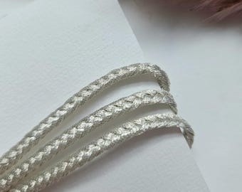 Fita de seda Fita de Natal Fita de seda para artesanato Fita marroquina SFIFA Fita de prata Fita trançada de Natal Fita de seda para decoração de festa