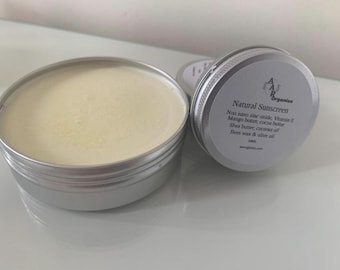Natural Mineral Sunscreen, Non-Nano Zinc Oxide, Reef Safe, Sensitive Skin, Kids SPF 30