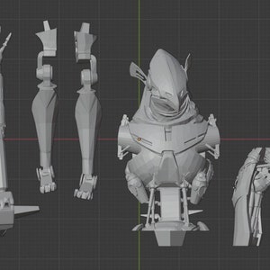 Revenant Model from Apex Legends | Sculpted and Optimized for Easy 3D Printing | Digital STL