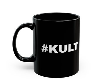 KULT - Black Mug (11oz)