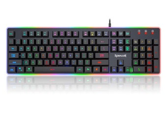 Redragon K509 Dyaus Wired Gaming Keyboard with 7 colors backlighting and adjustable brightness