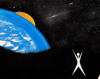 Arte espacial abstracto de Stargazer