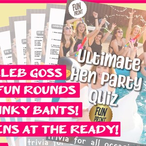 Hen Party Quiz