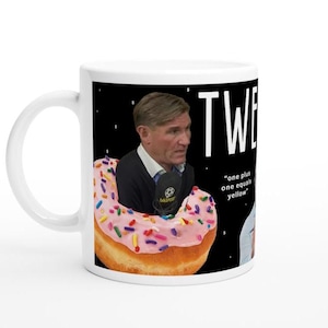 Simon Jordan Mug – Simon Jordan Flying Donut Spaceship – Perfect Gift for Football Fans- Talksport - Free Shipping