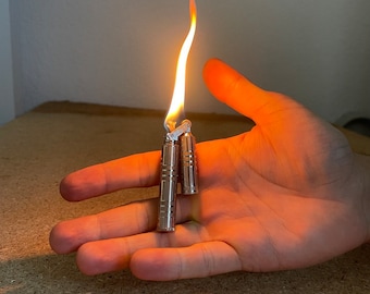 Accendino-Regali Di Natale Di Compleanno-Groomsmen-Regalo Da Papà-Idea Regali Di Natale, Accendino Estetico-Accendino Freddo-Accendisigari