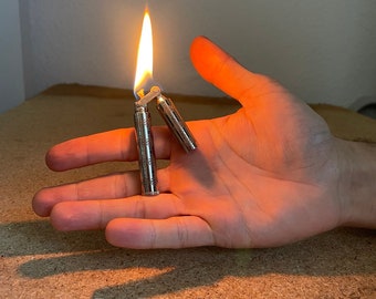 Briquet-cadeaux de Noël d'anniversair-garçons d'honneur-cadeau de papa-idée de cadeaux de Noël,Briquet esthétique-Briquet cool-Allume-cigare