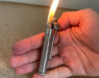 Regalo di Natale di compleanno Lighter-Grooms-Daddy Gift-Christmas Gift Idea, Aesthetic Lighter-Cool Lighter-Cigarette Lighter