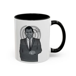 Rod Serling Twilight Zone Ceramic Mug, 11oz