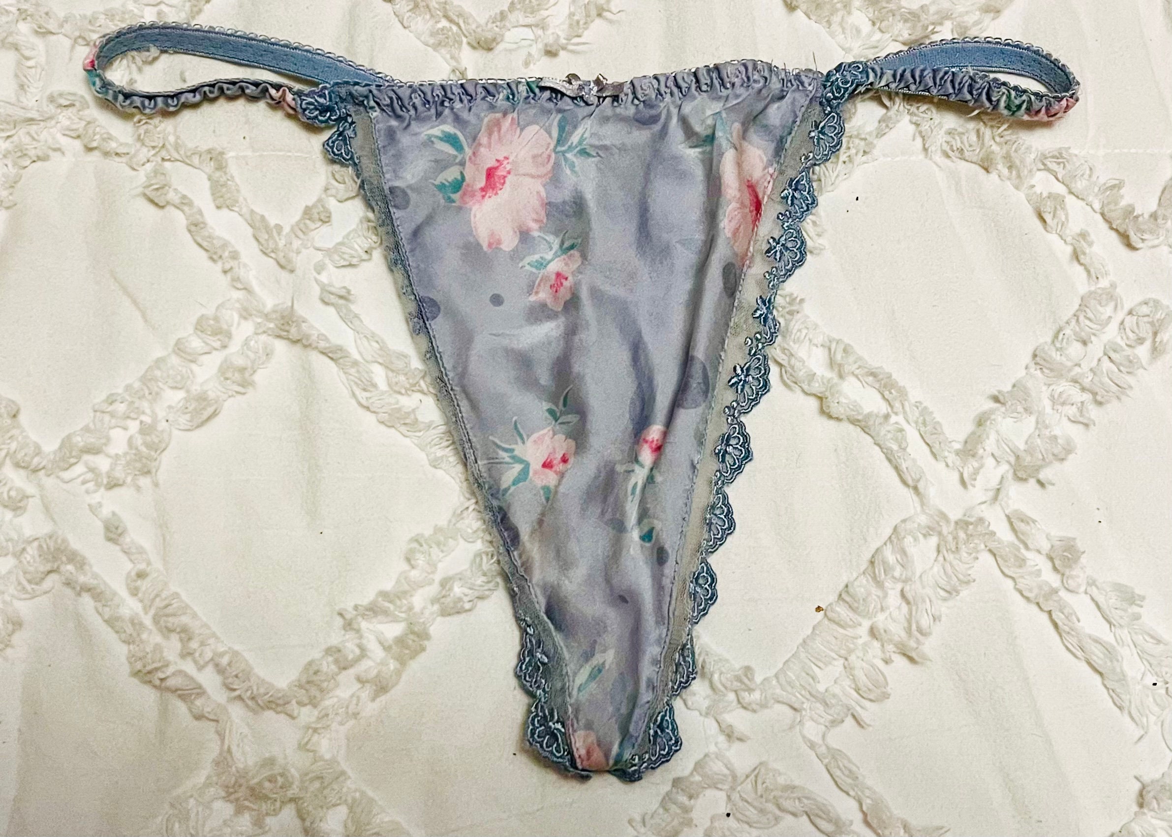 Floral Silk Panties 