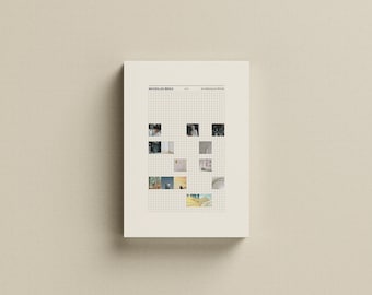 ポートフォリオ カバー テンプレート | ミニマリスト カバー | 建築 | 雑誌 | Adobe InDesign | A4 | ポートレート |