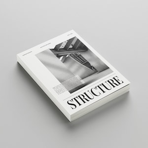 Portfolio Template | Minimalist Layout | Architecture | Magazine | Interior Design Template | Adobe InDesign | A4 |