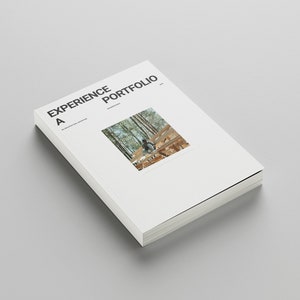 Plantilla de portafolio / Portafolio minimalista / Portafolio de arquitectura / Plantilla de diseño de interiores / Adobe InDesign / A4 /