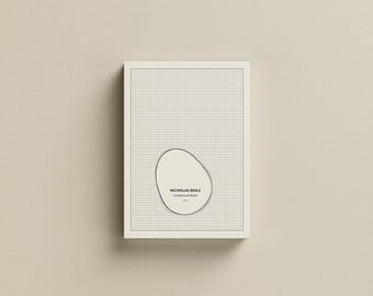 Portfolio Cover Template | Minimalist Cover | Architecture | Magazine | Adobe InDesign | A4 | Portrait |