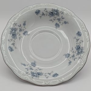 Vintage Johann Haviland &quot;Blue Garland&quot; China - Saucer - Made in Bavaria, Germany