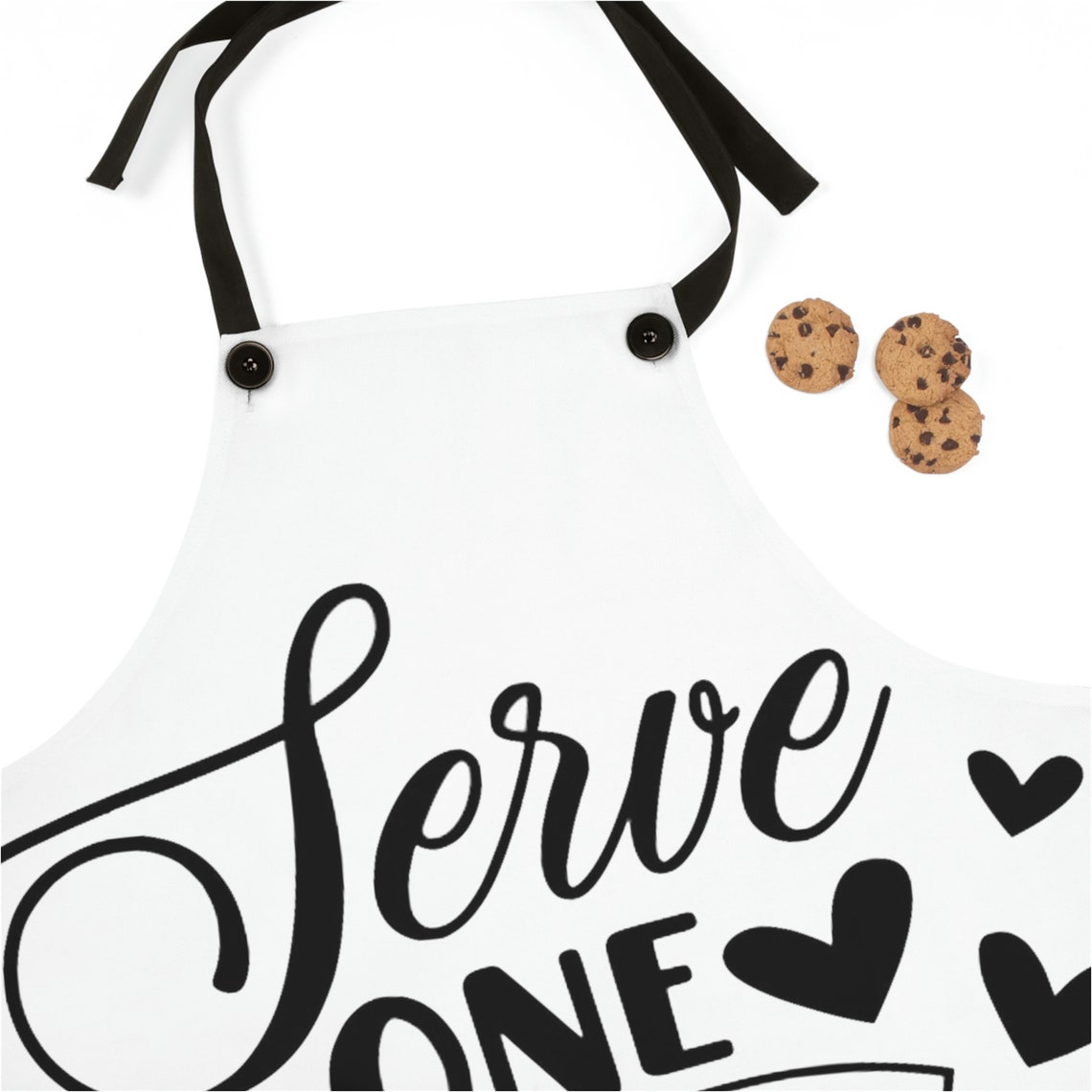 Serve One Another in Love Apron Christian Apron Gift for Etsy