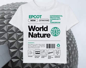 EPCOT World Nature Tshirt Disney