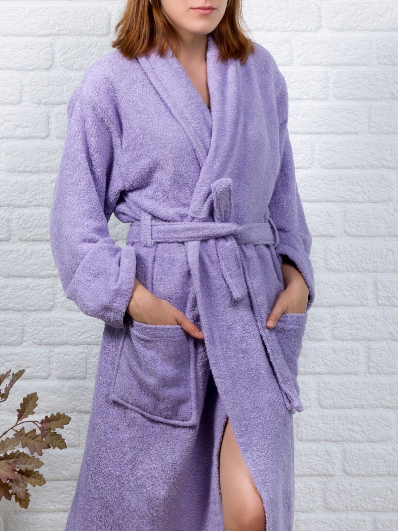 Turkish Cotton Robe Spa Party Robe Wedding Robe Turkish Etsy