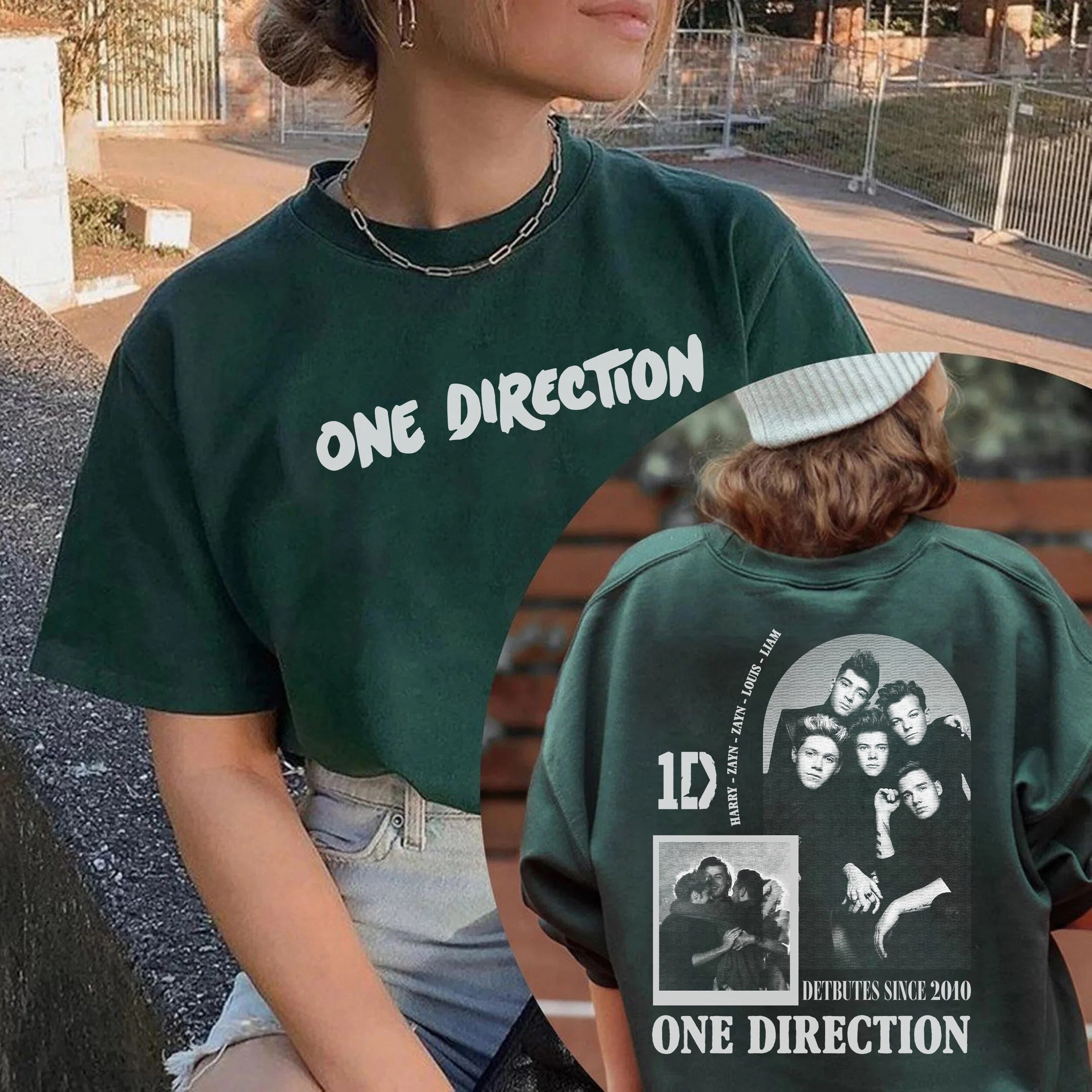 One Direction World Tour Tshirt, Detbutes Since 2010, One Direction