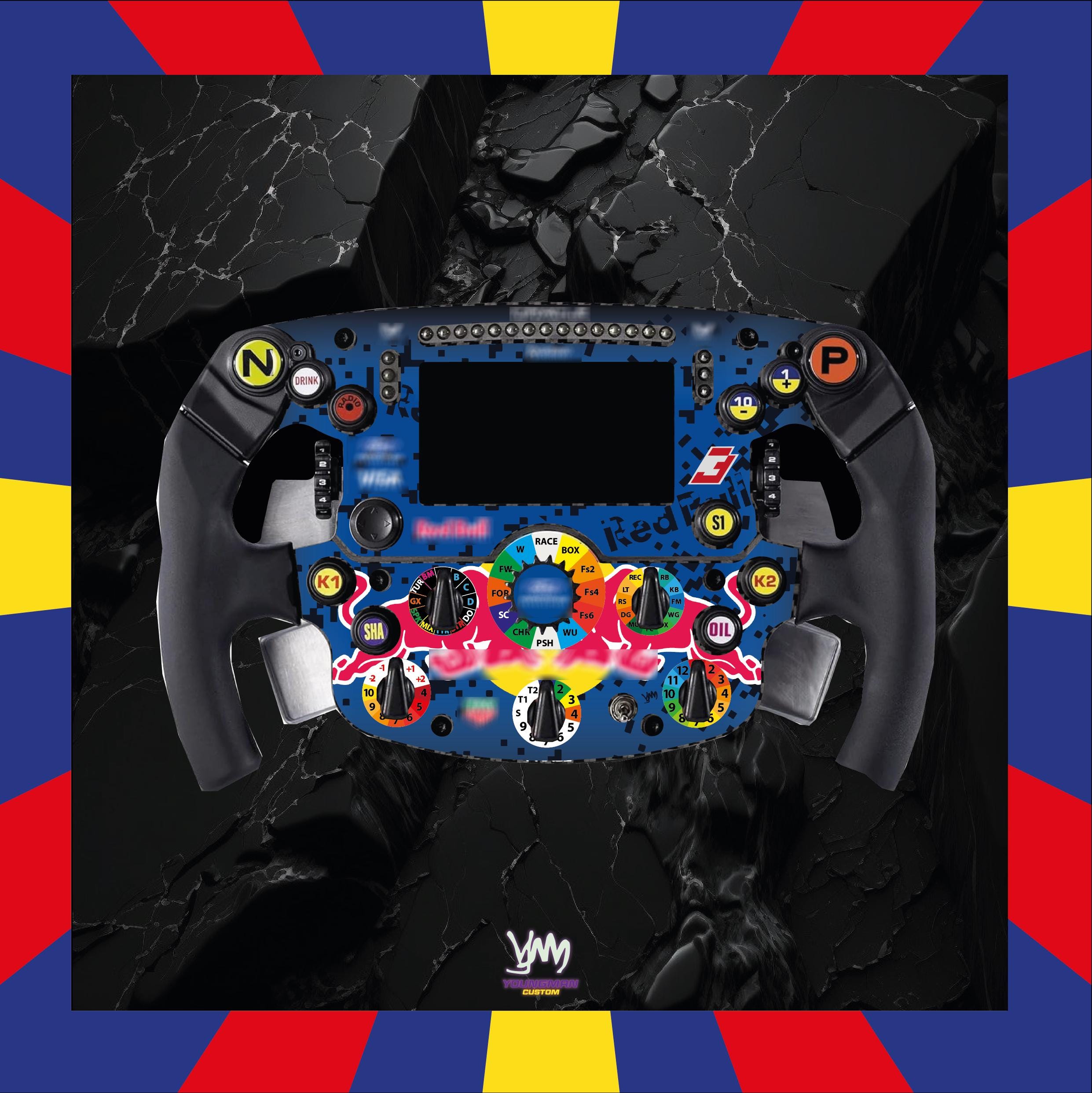 Red Bull F1 Steering Wheel - Etsy