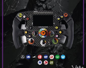 Red Bull F1 Steering Wheel for PC Sim racing - Etsy 日本
