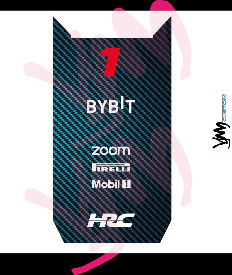 Stickers Red Bull Racing F1 Max Verstappen 1 Sergio Perez Etsy