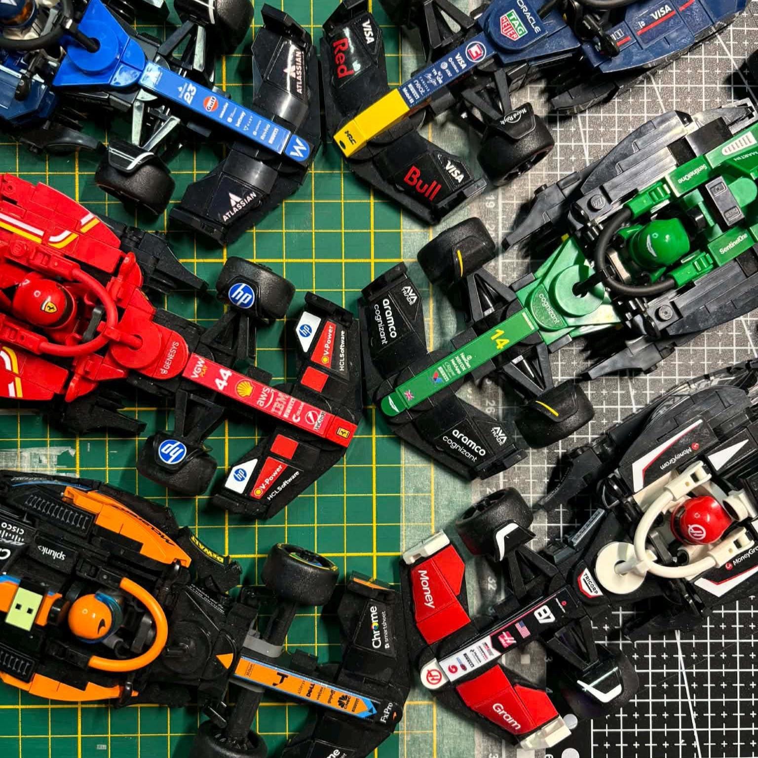 Driver Number and Livery Stickers for Lego Speed Champions F1 - Etsy