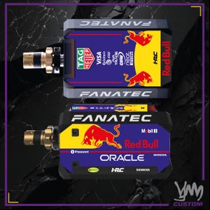 Adesivos para base de motor Fanatec DD1 ou DD2 - Oracle RB Racing 2025