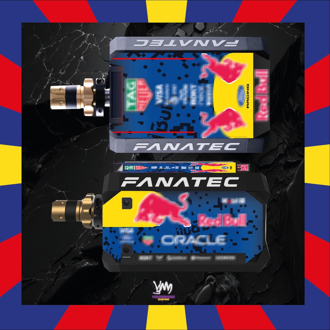 RB Racing Stickers for Fanatec DD1 and DD2 Steering Wheel Bases - Etsy
