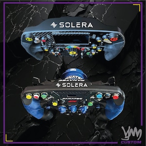 Sticker Solera - Mercedes F1 pour volant Thrustmaster SF1000 - Add-On - Fanatec Podium - SIMAGIC
