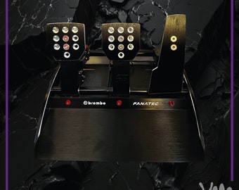 Fanatec / Brembo stickers for Fanatec Clubsport Pedals V3