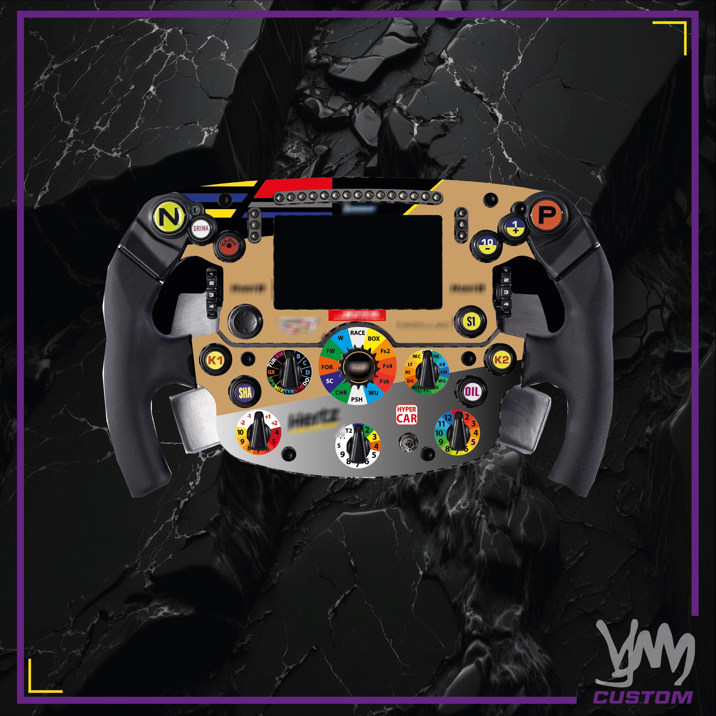 Jota Hypercar Endurance Sticker for Thrustmaster SF1000 Steering Wheel ...