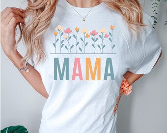 Mama shirt for Mom established 2023 Mom to be gift for expecting Mom pregnancy reveal gift for baby shower