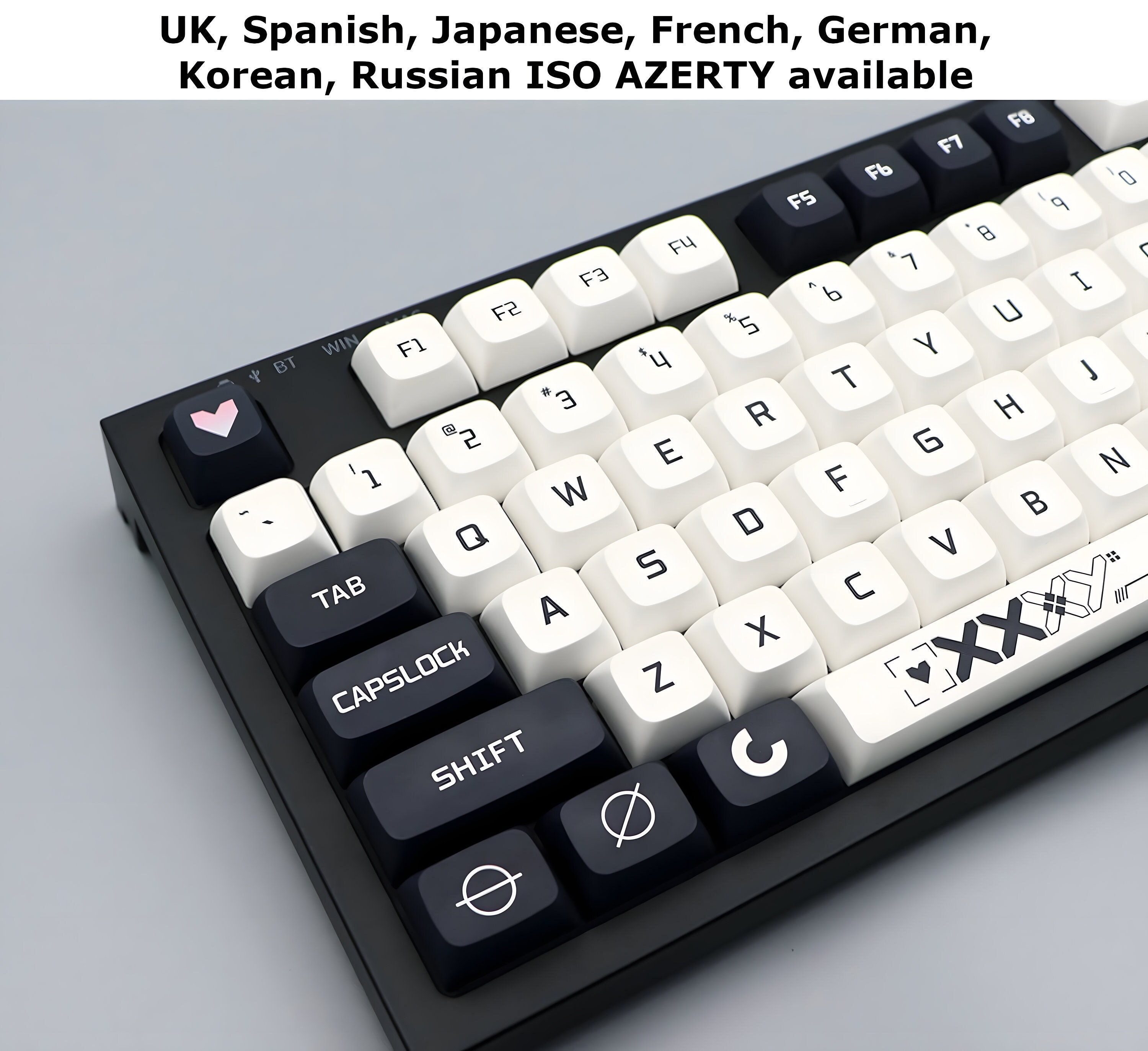 CSGO Printstream Spanish Japanese German Russian Korean English Uk, Custom  Gaming, Keycaps Set, ISO AZERTY Xda Profile Mechanical Keyboard 