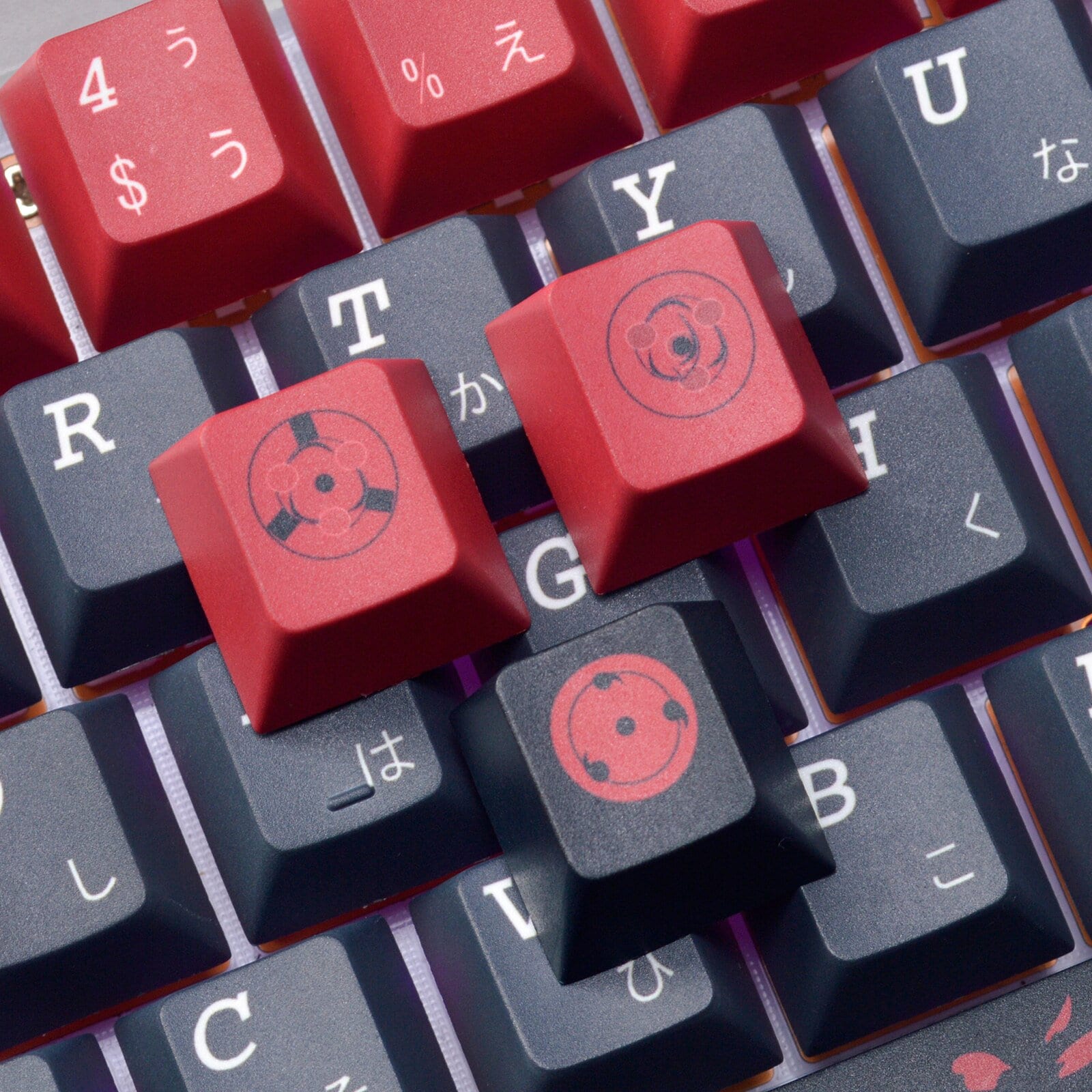 Naruto Keycaps Custom Anime Keycap Set 135pc PBT Cherry Etsy
