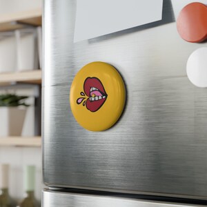 Shugalicious Button Magnet, Round (1 & 10 pcs)