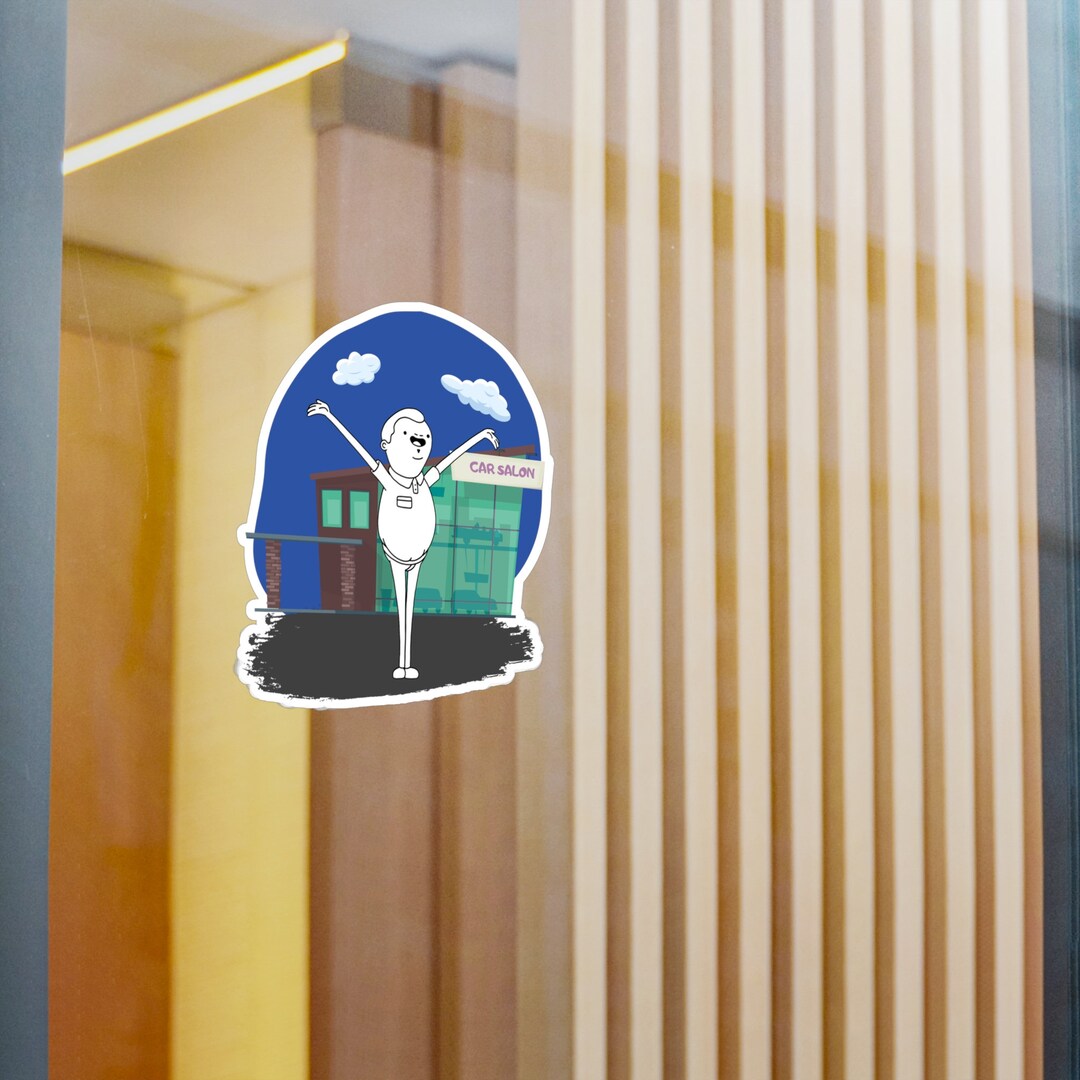 Colossal As Vinyl Sticker Funny Rude Gifts Home Office Decor Desk ...