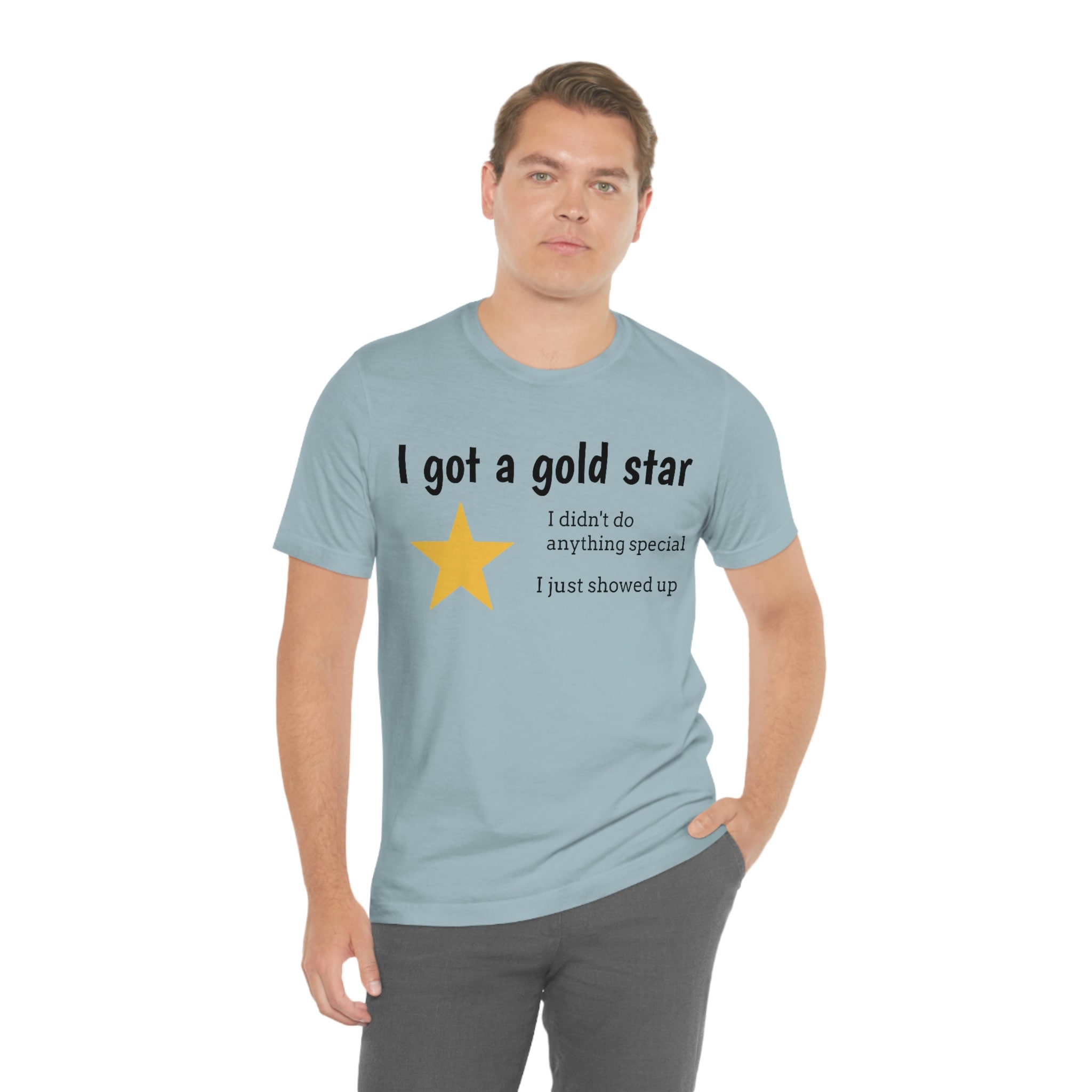 Gold Star T-shirt (unisex) - Etsy