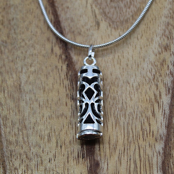 Pendentif Argent Tiki, Collier Tahitien, Chaîne Serpent, Fait Main, Bijoux Unisexe, symbole force, Pierre Onyx, Bijoux Maori