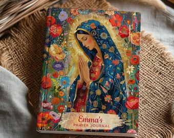 Dear Mother Mary - Personalized Hardcover Prayer Journal