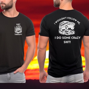 Koszulka terenowa, odzież terenowa, koszulka 4x4, koszulka dla miłośników błota, sprzęt przygodowy, koszulka na drogę gruntową, koszulka dla entuzjastów jazdy terenowej, koszulka lifestylowa