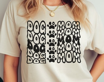 Dog mom shirt, Dog lover shirt, Pet parent shirt, Cute dog mom tee, Funny dog mom top, Dog-themed apparel, Doggie mama attire, Doggy mama
