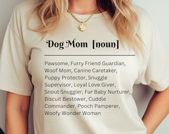 Funny Dog Mom shirt, Fun Dog mom apparel, Canine parent shirt, Fur baby mom top, Dog lover attire, Paw-some mom shirt, Pet parent tee,